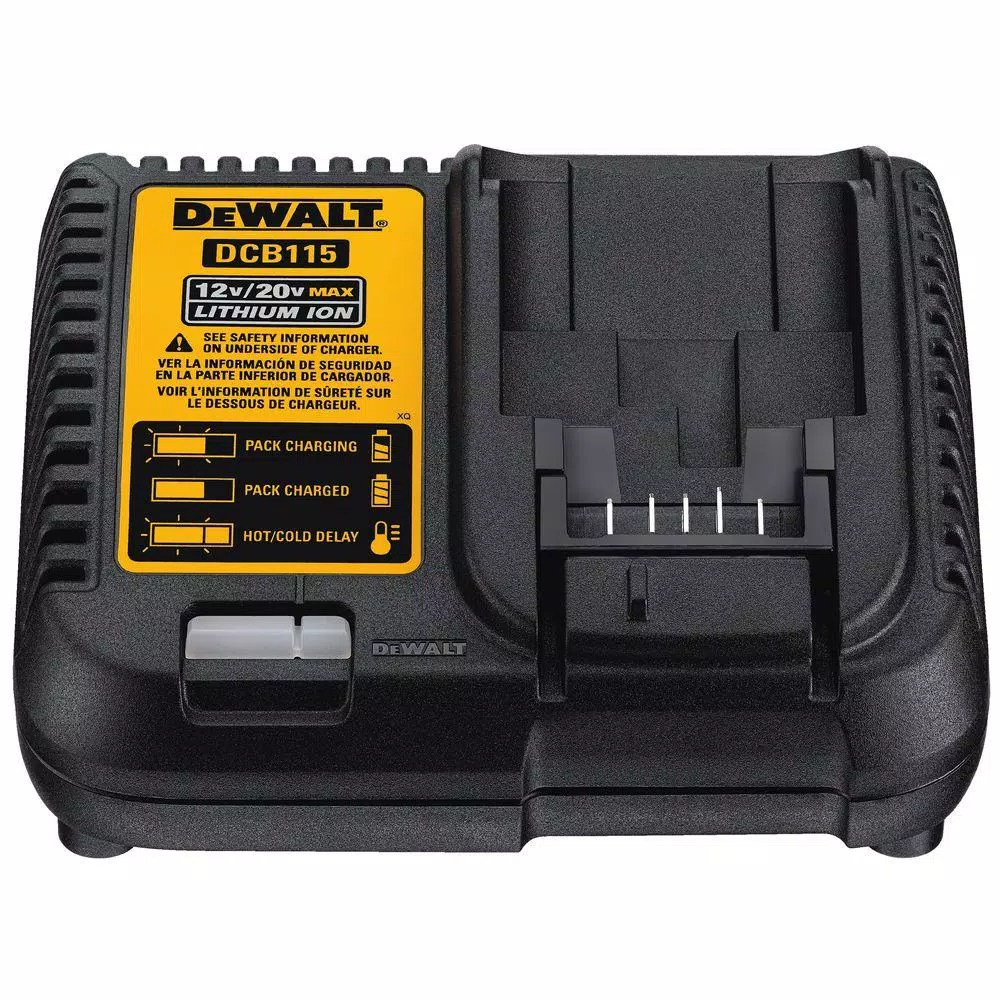 Power Tool Batteries DEWALT 20-Volt MAX XR Premium Lithium-Ion 5.0Ah Battery Pack (2-Pack), Charger & Kit Bag 8 Power Tool Batteries DEWALT 20-Volt MAX XR Premium Lithium-Ion 5.0Ah Battery Pack (2-Pack), Charger & Kit Bag - Image 6