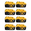 Power Tool Batteries DEWALT 20-Volt MAX XR Premium Lithium-Ion 5.0Ah Battery Pack (8-Pack) -Deals Power Tool Accessories Store dewalt power tool batteries dcb205 8 64 1000