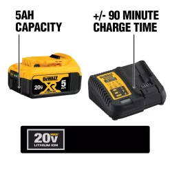 Power Tool Batteries DEWALT 20-Volt MAX XR Premium Lithium-Ion 5.0Ah Battery Pack, Charger & Kit Bag 12 Power Tool Batteries DEWALT 20-Volt MAX XR Premium Lithium-Ion 5.0Ah Battery Pack, Charger & Kit Bag -Deals Power Tool Accessories Store dewalt power tool batteries dcb205ck 40 1000