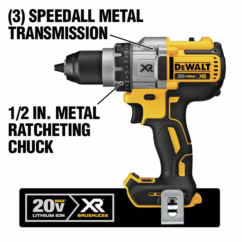 Power Tool Batteries DEWALT 20-Volt MAX Cordless Compact Reciprocating Saw With (2) 20-Volt Battery 5.0Ah & Brushless Drill 5 Power Tool Batteries DEWALT 20-Volt MAX Cordless Compact Reciprocating Saw With (2) 20-Volt Battery 5.0Ah & Brushless Drill - Image 3