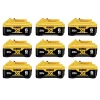 Power Tool Batteries DEWALT 20-Volt MAX XR Premium Lithium-Ion 6.0Ah Battery Pack (9-Pack) -Deals Power Tool Accessories Store dewalt power tool batteries dcb206 9 64 1000