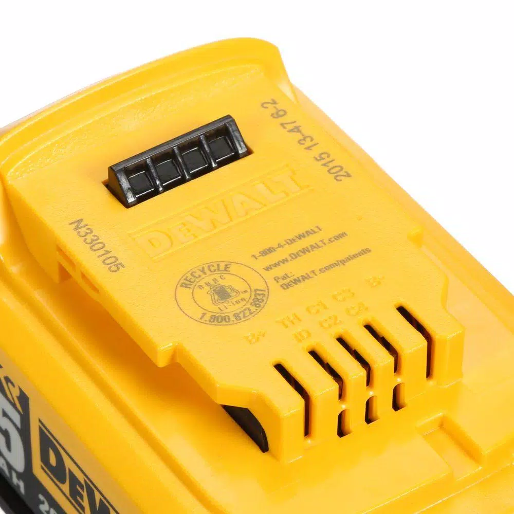 Power Tool Batteries DEWALT 20-Volt MAX Compact Lithium-Ion 4.0Ah Battery Pack (2-Pack) And 5.0Ah Battery (2-Pack) 12 Power Tool Batteries DEWALT 20-Volt MAX Compact Lithium-Ion 4.0Ah Battery Pack (2-Pack) And 5.0Ah Battery (2-Pack) - Image 10