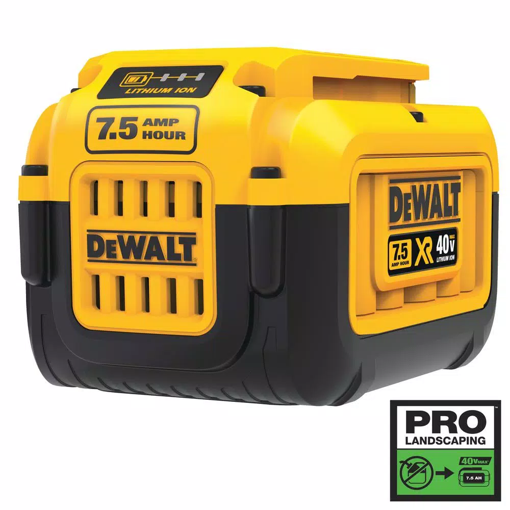 Power Tool Batteries DEWALT 40-Volt MAX 7.5 Ah Lithium-Ion Battery Pack 9 Power Tool Batteries DEWALT 40-Volt MAX 7.5 Ah Lithium-Ion Battery Pack - Image 7