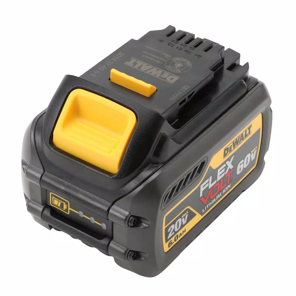 Power Tool Batteries DEWALT FLEXVOLT 20-Volt/60-Volt MAX Lithium-Ion 6.0 Ah Battery Pack (2-Pack) 7 Power Tool Batteries DEWALT FLEXVOLT 20-Volt/60-Volt MAX Lithium-Ion 6.0 Ah Battery Pack (2-Pack) - Image 5