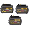 Power Tool Batteries DEWALT FLEXVOLT 20-Volt/60-Volt MAX Lithium-Ion 6.0Ah Battery Pack (3-Pack) -Deals Power Tool Accessories Store dewalt power tool batteries dcb606 3 64 1000