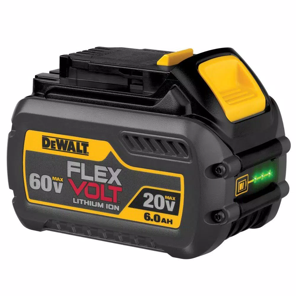 Power Tool Batteries DEWALT FLEXVOLT 20-Volt/60-Volt MAX Lithium-Ion 6.0Ah Battery Pack (4-Pack) 9 Power Tool Batteries DEWALT FLEXVOLT 20-Volt/60-Volt MAX Lithium-Ion 6.0Ah Battery Pack (4-Pack) - Image 7