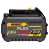 Power Tool Batteries DEWALT FLEXVOLT 20-Volt/60-Volt MAX Lithium-Ion 6.0Ah Battery Pack -Deals Power Tool Accessories Store dewalt power tool batteries dcb606 64 1000