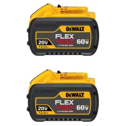 Power Tool Batteries DEWALT FLEXVOLT 20-Volt/60-Volt MAX Lithium-Ion 12.0Ah Battery (2-Pack)