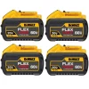 Power Tool Batteries DEWALT FLEXVOLT 20-Volt/60-Volt MAX Lithium-Ion 12.0Ah Battery (4-Pack) -Deals Power Tool Accessories Store dewalt power tool batteries dcb612 4 64 1000