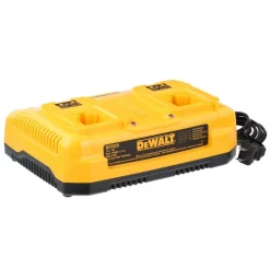 Power Tool Battery Chargers DEWALT 7.2-Volt – 18-Volt Ni-Cd/NiMH/Lithium-Ion 1-Hour Dual Port Charger