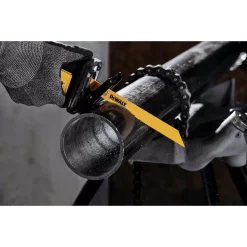 Saw Blades DEWALT 6 In. 18 Teeth Per In. Straight Back Bi-Metal Reciprocating Saw Blade (5-Pack) 21 Saw Blades DEWALT 6 In. 18 Teeth Per In. Straight Back Bi-Metal Reciprocating Saw Blade (5-Pack) -Deals Power Tool Accessories Store dewalt reciprocating saw blades dw4811 1f 1000