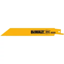 Saw Blades DEWALT 6 In. 18 Teeth Per In. Straight Back Bi-Metal Reciprocating Saw Blade (5-Pack) 15 Saw Blades DEWALT 6 In. 18 Teeth Per In. Straight Back Bi-Metal Reciprocating Saw Blade (5-Pack) -Deals Power Tool Accessories Store dewalt reciprocating saw blades dw4811 a0 1000