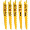 Saw Blades DEWALT FLEXVOLT 6 In. 6 Teeth Per In. Bi-Metal Reciprocating Saw Blade Set (5-Pack) -Deals Power Tool Accessories Store dewalt reciprocating saw blades dwafv466 64 1000