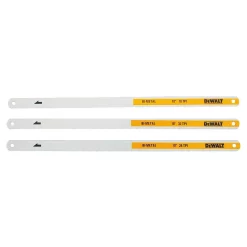 Knives & Blades DEWALT 10 In. 18, 24 And 32-TPI Bi-Metal Hacksaw Blade (3-Pack) 7 Knives & Blades DEWALT 10 In. 18, 24 And 32-TPI Bi-Metal Hacksaw Blade (3-Pack) -Deals Power Tool Accessories Store dewalt saw blades dwht20555 40 1000