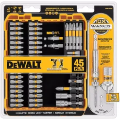 Drill Bits DEWALT MAXFIT Screwdriving Set (45-Piece) -Deals Power Tool Accessories Store dewalt screwdriver bits dwa2sls45 40 1000
