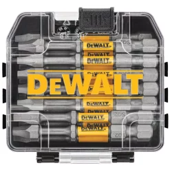 Drill Bits DEWALT MAX IMPACT 2.5 In. #2 Square Bit (15-Piece) With Small Bulk Storage Case