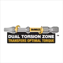 Drill Bits DEWALT MAX Impact 2-1/2 In. Torx 15 Bit (2-Piece) -Deals Power Tool Accessories Store dewalt screwdriver bits dwa2tx15mi2 4f 1000