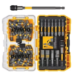 Drill Bits DEWALT MAXFIT Steel Screwdriving Bit Set (60-Piece) With Bonus MAXFIT Right Angle Magnetic Attachment 14 Drill Bits DEWALT MAXFIT Steel Screwdriving Bit Set (60-Piece) With Bonus MAXFIT Right Angle Magnetic Attachment -Deals Power Tool Accessories Store dewalt screwdriver bits dwamf60wdwara60 40 1000