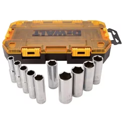 Ratchets & Sockets DEWALT 1/2 In. Drive Socket Set (10-Piece)
