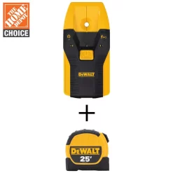 Stud Finders DEWALT 3/4 In. Stud Finder With Bonus 25 Ft. Tape Measure