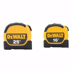 Measuring Tools DEWALT 25 Ft. And 16 Ft. Tape Measure Combo