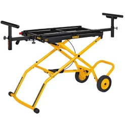 Tool Stands DEWALT 32-1/2 In. X 60 In. Rolling Miter Saw Stand With 300 Lbs. Capacity