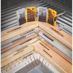 Drill Bits DEWALT Black And Gold Drill Bit Set (14-Piece) 21 Drill Bits DEWALT Black And Gold Drill Bit Set (14-Piece) -Deals Power Tool Accessories Store dewalt twist drill bits dwa1184 1f 1000