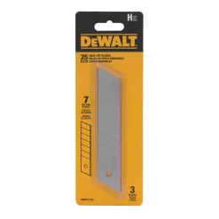 Knives & Blades DEWALT 25 Mm Metal Body Snap-Off Knife (2-Pieces) With 25 Mm Snap Blades (6-Pieces) -Deals Power Tool Accessories Store dewalt utility knives dwht10045w11726 1d 1000