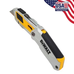 Knives & Blades DEWALT Folding Retractable Utility Knife