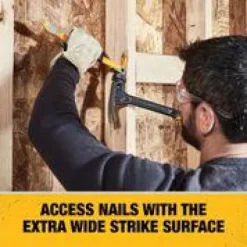 Wrecking & Pry Bars DEWALT 12 In. Precision Claw Bar -Deals Power Tool Accessories Store dewalt wrecking pry bars dwht55166 1f 1000