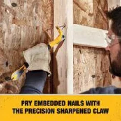 Wrecking & Pry Bars DEWALT 12 In. Precision Claw Bar -Deals Power Tool Accessories Store dewalt wrecking pry bars dwht55166 4f 1000