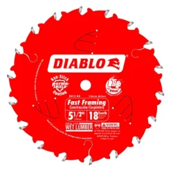 Saw Blades DIABLO 5-1/2 In. X 18-Teeth Framing Saw Blade