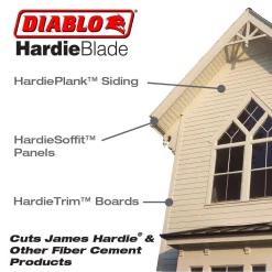 Saw Blades DIABLO 10 In. X 6-Teeth Polycrystalline Diamond (PCD) Tipped James Hardie/Fiber Cement Saw Blade 25 Saw Blades DIABLO 10 In. X 6-Teeth Polycrystalline Diamond (PCD) Tipped James Hardie/Fiber Cement Saw Blade -Deals Power Tool Accessories Store diablo circular saw blades d1006dh 31 1000