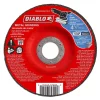 Abrasives DIABLO 4-1/2 In. X1/4 In. X7/8 In. Metal Grinding Disc With Depressed Center (10-Pack) -Deals Power Tool Accessories Store diablo grinding wheels cut off wheels dbd045250701f010 64 1000