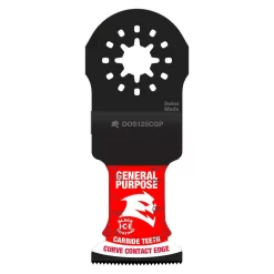 Oscillating Tool Attachments DIABLO 1-1/4 In. Starlock Carbide Oscillating Blades For General Purpose Cuts (3-Pack)