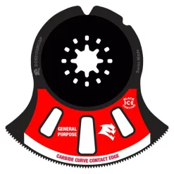 Oscillating Tool Attachments DIABLO 3-1/8 In. Starlock Carbide Oscillating Blade For General Purpose Cuts