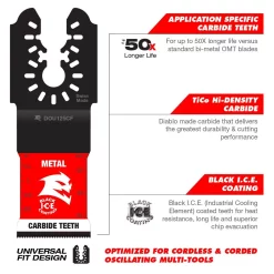 Oscillating Tool Attachments DIABLO 1-1/4 In. Universal Fit Carbide Oscillating Blades For Metal (3-Pack) -Deals Power Tool Accessories Store diablo oscillating tool attachments dou125cf3 c3 1000