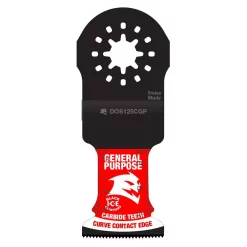 Oscillating Tool Attachments DIABLO 1-1/4 In. Universal Fit Carbide Oscillating Blade For General Purpose Cuts