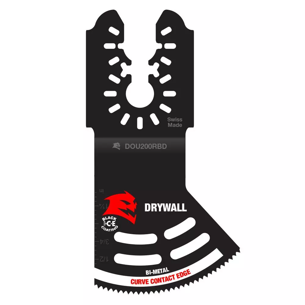 Oscillating Tool Attachments DIABLO 2 In. Universal Fit Bi-Metal Oscillating Blade For Drywall 3 Oscillating Tool Attachments DIABLO 2 In. Universal Fit Bi-Metal Oscillating Blade For Drywall