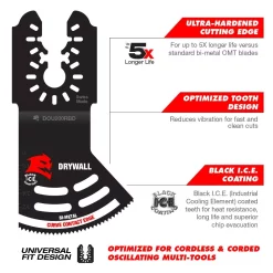 Oscillating Tool Attachments DIABLO 2 In. Universal Fit Bi-Metal Oscillating Blade For Drywall 7 Oscillating Tool Attachments DIABLO 2 In. Universal Fit Bi-Metal Oscillating Blade For Drywall -Deals Power Tool Accessories Store diablo oscillating tool attachments dou200rbd c3 1000