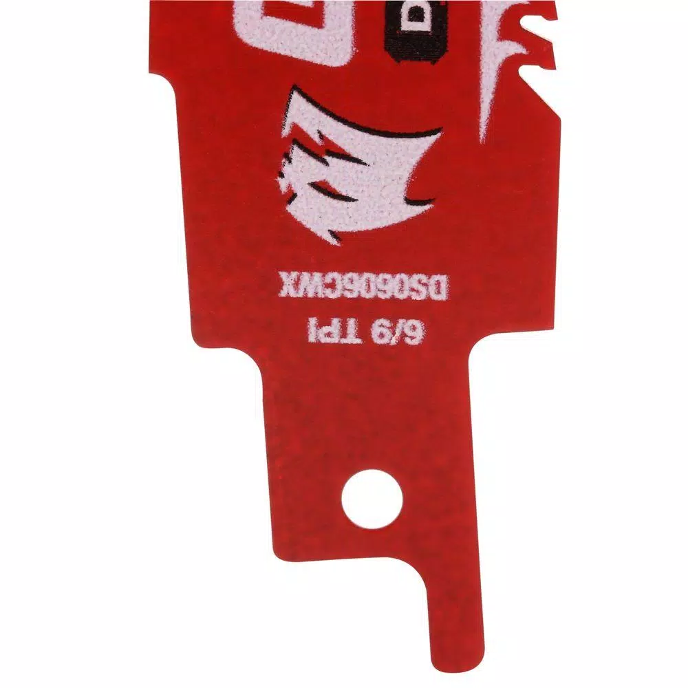 Saw Blades DIABLO 6 In. 6/9 TPI Demo Demon Carbide-Tipped Reciprocating Blade For Nail Embedded Wood 6 Saw Blades DIABLO 6 In. 6/9 TPI Demo Demon Carbide-Tipped Reciprocating Blade For Nail Embedded Wood - Image 4