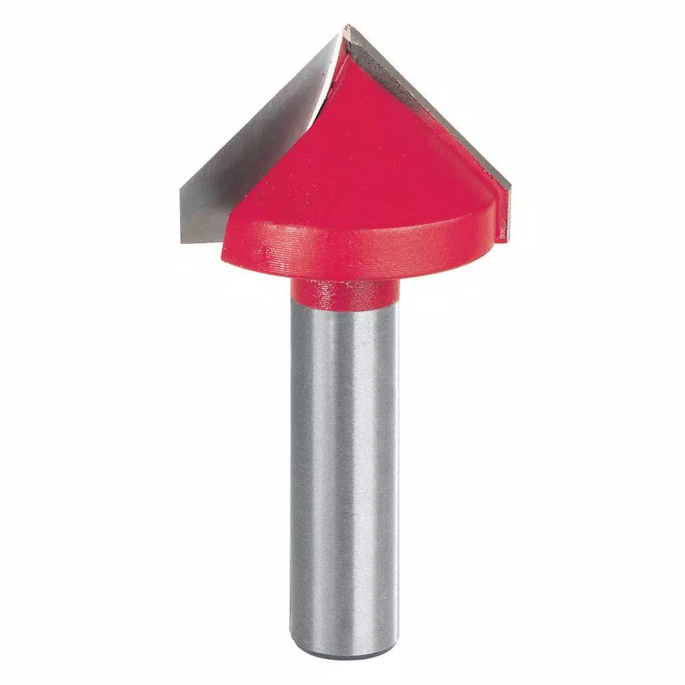 Woodworking Tool Accessories DIABLO 1/2 In. V-Grooving Bit 3 Woodworking Tool Accessories DIABLO 1/2 In. V-Grooving Bit