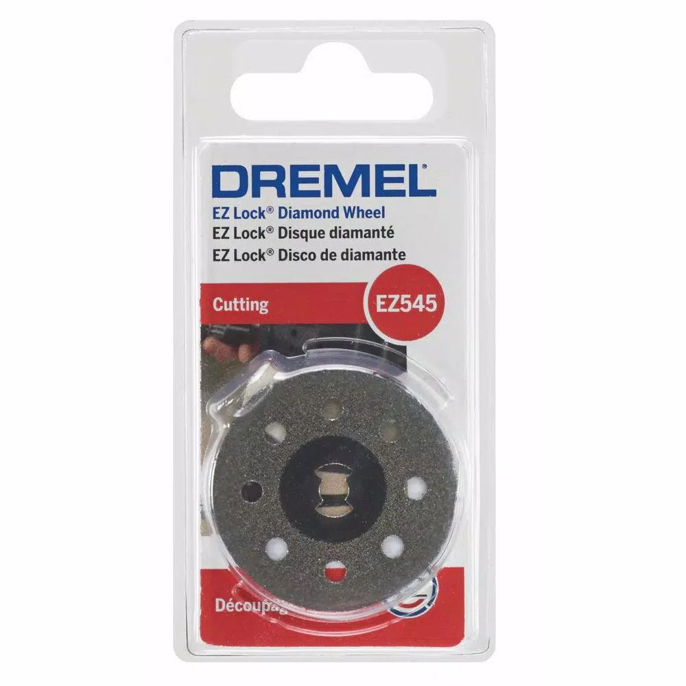 Abrasives Dremel EZ Lock 1-1/2 In. Rotary Tool Diamond Tile Cutting Wheel For Tile And Ceramic Materials 6 Abrasives Dremel EZ Lock 1-1/2 In. Rotary Tool Diamond Tile Cutting Wheel For Tile And Ceramic Materials - Image 4