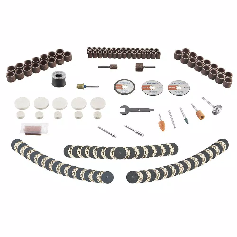 Rotary Tool Accessories Dremel 3000 Series 1.2 Amp Variable Speed Corded Rotary Tool Kit + Rotary Tool Accessory Kit (130-Piece) 6 Rotary Tool Accessories Dremel 3000 Series 1.2 Amp Variable Speed Corded Rotary Tool Kit + Rotary Tool Accessory Kit (130-Piece) - Image 4