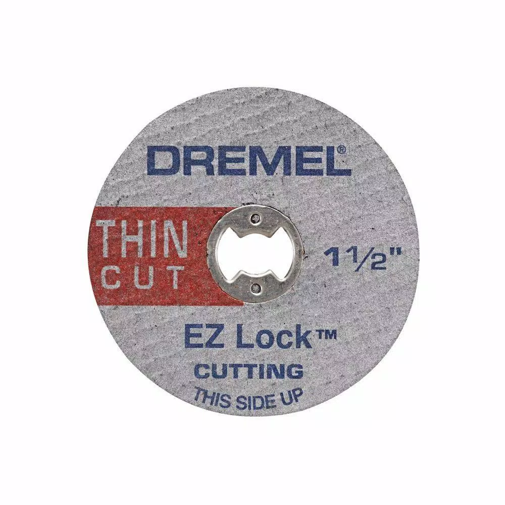 Rotary Tool Accessories Dremel EZ Lock Rotary Tool Cut-Off Wheel Set For Metal And Plastic (11-Piece) 5 Rotary Tool Accessories Dremel EZ Lock Rotary Tool Cut-Off Wheel Set For Metal And Plastic (11-Piece) - Image 3