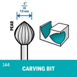 Rotary Tool Accessories Dremel 5/16 In Rotary Tool Round Spear-Shaped High Speed Accessory For Wood, Plastic And Soft Metals -Deals Power Tool Accessories Store dremel rotary tool bits 144 40 1000
