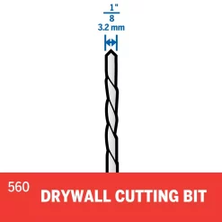 Rotary Tool Accessories Dremel 1/8 In. Rotary Tool Shank Steel Drywall Cutting Bit For Cutting Drywall -Deals Power Tool Accessories Store dremel rotary tool bits 560 40 1000