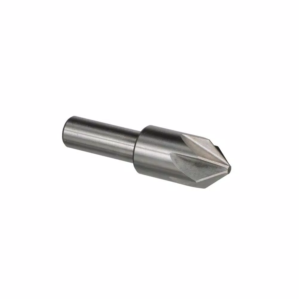 Drill Bits Drill America 2 In. 82-Degree High Speed Steel Countersink Bit With 6 Flutes 3 Drill Bits Drill America 2 In. 82-Degree High Speed Steel Countersink Bit With 6 Flutes