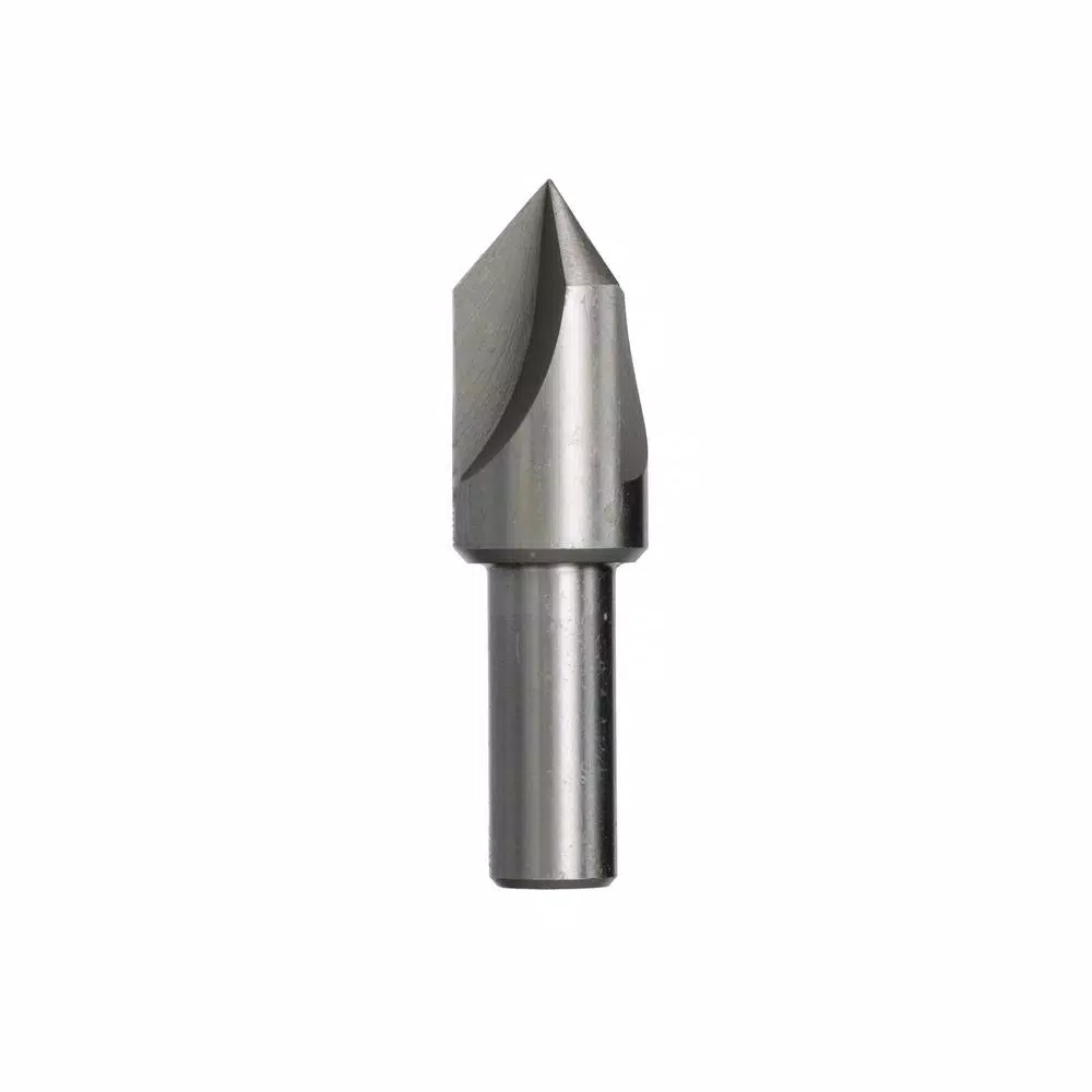 Drill Bits Drill America 1 In. 60-Degree High Speed Steel Countersink Bit With 4 Flutes 4 Drill Bits Drill America 1 In. 60-Degree High Speed Steel Countersink Bit With 4 Flutes - Image 2