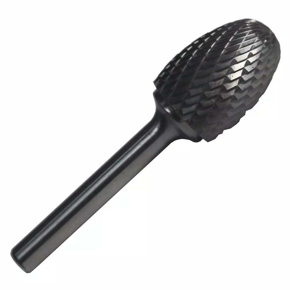 Rotary Tool Accessories Drill America 1/2 In. X 7/8 In. Oval Solid Carbide Burr Rotary File Bit With 1/4 In. Shank 3 Rotary Tool Accessories Drill America 1/2 In. X 7/8 In. Oval Solid Carbide Burr Rotary File Bit With 1/4 In. Shank